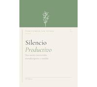 Planificador Silencio Productivo para TDAH Adultos: Agenda Neurodivergente Sin Fechas para Gestionar Energía, Hábitos y Metas. Diseñado para Introvertidos y Mentes Sensibles.