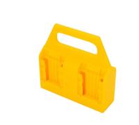 Planificador suspendido de múltiples ranuras para baterías de mentira, herramienta de poliestireno fuerte con efecto de plan de ahorro de espacio, estante de batería negro inmune