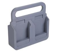 Planificador suspendido de múltiples ranuras para baterías de mentira, herramienta de poliestireno fuerte con efecto de plan de ahorro de espacio, estante de batería negro inmune