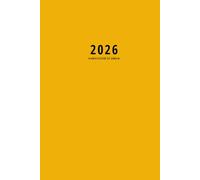 Planificateur de semaine 2026: Carnet de notes / Agenda personnel ou Liste des tâches, Jaune (53 semaines)
