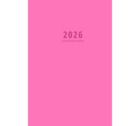 Planificateur de semaine 2026: Carnet de notes / Agenda personnel ou Liste des tâches, Rose (53 semaines)