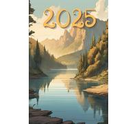 Planner 2025, 2026, 2027, 2028, 2029, 2030 Landscape: 378-page Calendar for every day of the year, including every hour with extra montly and yearly page with Landscapes