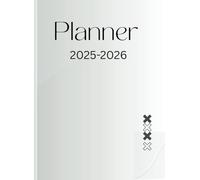 Planner 2025-2026: Monthly, Weekly & Daily Layout • Start Anytime • Crush Goals, Stay Organized & Celebrate Every Win