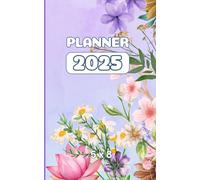Planner 2025 5 x 8: Weekly and Monthly, for Organization, Travel Size, 115 Pages, With Note pages, Gift for Men Women Teens
