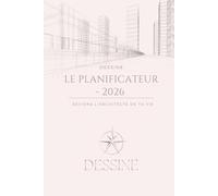 Planner 2026 Complet - Organisation, Objectifs, Vision & Développement Personnel - Le girly: Planificateur annuel avec vision board, objectifs, bilans ... et pages de croissance personnelle.