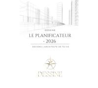 Planner 2026 Complet - Organisation, Objectifs, Vision & Développement Personnel - White: Planificateur annuel avec vision board, objectifs, bilans ... et pages de croissance personnelle.