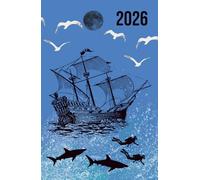 Planner 2026 - Jahreskalender mit Habit Tracker, Monatsübersicht & Budgetplaner im maritimen Design: Organisiere dein Jahr mit Struktur und Stil - ... & Zitate | Für Beruf, Studium & Alltag
