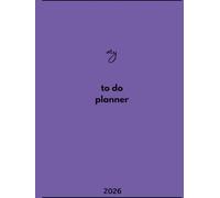 planner 2026 with daily to do list check boxes