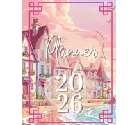 Planner 2026: Yearly Wellness Journal with Sunset Beach Illustration, Gratitude Sections and Holistic Productivity Sheets for a Balanced Year