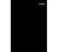 Planner a5: Weekly and Monthly - Dated 1 Week on 2 Pages with Notes Page, ... 12 Month Jan-Dec - Notebook Small Size - Softcover - Non Spiral Bound - Gift for Canada: Men, Women and Kids ( Black ).