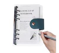 Planner Binder, 6 Ring A6 Planner Notebook, 5.12x7.48 Inches Refillable Planning Organizer for Tasks, Study, Health, Travel, Cleaning, Reading, Workouts, Home, Vacation, Events, and Birthdays