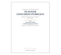 Planner Concorso INPS 2026 - Funzionari PECS: Quaderno di preparazione per organizzare lo studio, tracciare i progressi e arrivare pronto alla prova scritta - 1.695 posti, 12 settimane