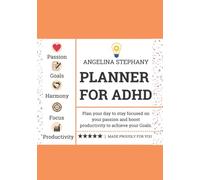 Planner for ADHD: Planner, for ADHD, women, teens, adults, men, kids, mom, adults, best, 2022-2023, daily, for adults, 2022, ADHD, for Boys, student, ... santa, Mother’s day, New Year, gift, present.