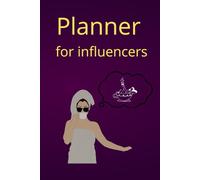 Planner for influencers, social media, Avoid chaos and stress. within a certain period of time. Task organization: Time management: Planning days, weeks, months.