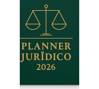 Planner Jurídico2026 - Controle de Prazos, Audiências e Finanças (Planners Profissionais Verdelli)
