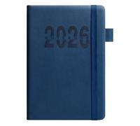 Planner, Libro de programación con Strap, A5 Inglés Notebook Vertical Stripes Journal, Paper, Daily Home Management, Time Gestión para Fitness Academic Business Trips School Daily Home Travel School