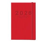 Planner Notebook 2026, Work Record Diary Tabs, Notes Pad 2026 with Durable Binding, Organizer Notebook with Easy To Use Layout, Planner for To-Do List Appointments, For Home School Office Classroom