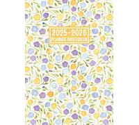 Planner Professeur des Écoles 2025-2026: Planificateur de Cours Semainier et Mensuel pour les Enseignants de Septembre 25 à Août 26 || Carnet de Bord ... pour L’année Scolaire - Grand Format A4