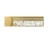 Planner Ruler | Cute Hollow Bookmark Stationery With 10cm Measuring Scale