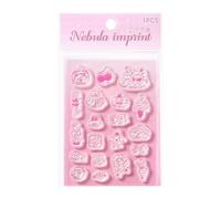 Planner Stamp Set, transparente Silicone Stamps, Journaling Decor Kit with Acrylic Handle Design, Notebook Craft Stamps with Cute Pattern, Craft Tool, Planner Stamp for Scrapbook Card Making Use