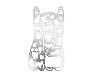 Planner Stencils - Suministros de diario huecos, plantillas portátiles para álbumes de recortes con múltiples formas, herramienta creativa para niños, adolescentes, adultos, diseñadores, dibujadores