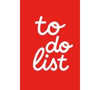 Planner To-Do List con Frasi Motivazionali per ogni giorno: Quaderno A5 per Obiettivi Giornalieri e Pianificazione Motivazionale con Frasi Ispiratrici - 60 Pagine: colore rosso, copertina lucida