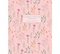 Planner y Tracker Mensual - 28 meses | Agenda Perpetua con Calendario, Planificador de Objetivos y Tracker de Hábitos | Incluye Meses de 5 y 6 Semanas | Formato Ancho: Garden Blush