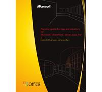 Planning guide for sites and solutions for Microsoft SharePoint Server 2010, Part 1