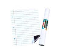 Planning - Hoja de pizarra blanca, pizarra rayada de fácil limpieza con espacio de 1.38 pulgadas y área de escritura de 22 x 28 pulgadas, paquete de 2 unidades para enseñar y practicar pizarra de