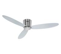 Plano Ahorro Energía Dc Ventilador de Techo Con Fb Eco Plano II 132cm Cromo