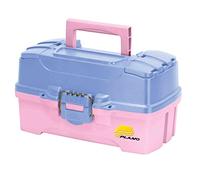 PLANO Caja dos bandejas para aparejos, Organizador aparejos pesca, piezas pequeñas, bandejas extraíbles, material pesca, abalorios, material escolar o oficina o material para manualidades