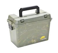 Plano Caja Munición a Prueba Elementos,Mediana, Caja Herramientas o Municióncon con Cierre, Caja Fuerte para el Hogar, Contenedor Impermeable, óptimo para Tiro al Campo, Caza, Airsoft, Deportes Tiro