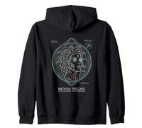 Plano clínico de Medusa, mitología anatómica, Mirada Sudadera con Capucha
