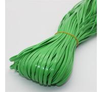 Plano CordóN De Piel Correa de Cuero PU Trenzada Multicolor, 10M, 2/3/4mm Ancho, cordón Plano, Cuerda DIY, Collar, Pulsera, Accesorios for Hacer Joyas para Joyería(K,4mm)