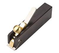 Plano de carpintería, mini banco de alisado de ébano, plano manual, línea de cable de bricolaje, herramienta de corte de madera de carpintero para recortar, cepillar madera