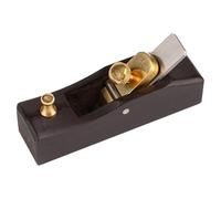 Plano de chaflán compacto para carpintería - Cortadora de bordes de 3.2 x 0.9 x 0.9 pulgadas con hoja Hss - Herramienta portátil para alisar, dar forma a esquinas y acabado de bordes