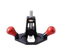 Plano de enrutador de mano con tope de profundidad y profundidad de ajuste rápido para ranuras y mortajas de carpintería, cuerpo de aleación de aluminio, 12 mm para hoja HSS (b)