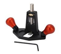 Plano de enrutador para carpintería, plano de recorte de enrutador manual con hoja de tratamiento de oxidación anódica, cepilladora manual de aleación de aluminio con acabado CNC