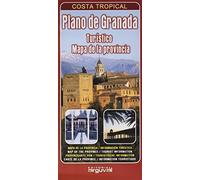 Plano de Granada. Turístico. Mapa de la provincia (LITERATURA)