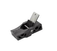 Plano de mano universal de banco ajustable, Hand Woodworking Planer 108mm High Carbon Steel Trimming Multiple Options Red And Black(Without handle)