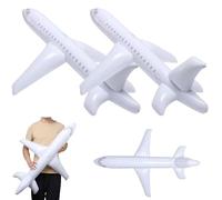 Plano de planeadores de espuma para niños, juguete de avión juguetes de avión volando, globos de grandes blancos de 39 pulgadas, juguete realista a prueba de impacto para al aire libre, favorit