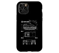 Plano del Sistema de Lanzamiento múltiple de Cohetes MLRS Carcasa para iPhone 11 Pro