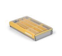 Plano EDGE,Flex 3700 Box, Cajas pesca a prueba agua con divisores precortados para personalización,Rust Protection, Heavy duty organisation boxes for, señuelos pesca, cebos
