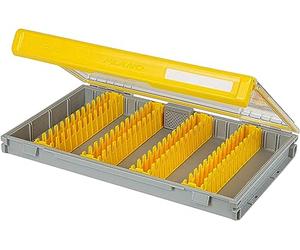 Plano EDGE Vertical Jig y Spybait Box, Impermeable Tackle cajas con organizador para hardbaits, Fishing Tackle Organizer cajas w Rust Protection, Heavy duty organización cajas para, jerkbaits pequeño