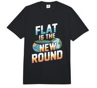 Plano es la Nueva teoría de la conspiración de la Tierra Plana Redonda Comfort Colors Adult Heavyweight T-Shirt