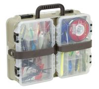 PLANO Flex 'N Go Satchel 3600, Caja aparejos doble cara, caja almacenamiento equipos pesca, caja aparejos compacta, satchel, óptima para almacenar señuelos, Hardbaits, Softbaits otros aparejos pesca