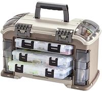 PLANO Guide Series Angled Tackle System 3600, Organizador aparejos pesca, piezas pequeñas, bandejas extraíbles, pesca, abalorios, escuela, suministros oficina, materiales artesanía