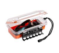 PLANO Guide Series Estuche impermeable 3500, Impermeable, exterior, almacenamiento, caja herramientas, organizador equipo Caja seca IP66, camping, fotografía, contenedor utilitario a prueba polvo