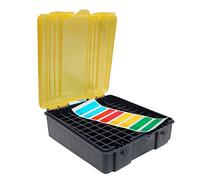 Plano -Handgun Ammo Case,.38 Special, 100-rounds, Yellow, Cartuchera, Portabalas, Organizador de cartuchos de rifle,Porta munición de pistola