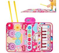 Plano Jugar Estera Para Niño | Juguete De Piano De Piano De Jazz | Almohadilla Educativa Musical Para Niños - Para La Educación Para Niños En Edad Preescolar Niñas Baby Alfombrilla De Viaje